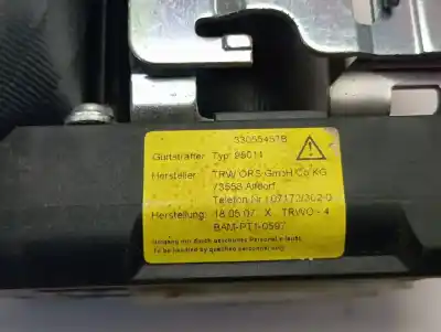 Second-hand car spare part rear right seat belt for renault clio iii 20 aniversario oem iam references 8200838238  