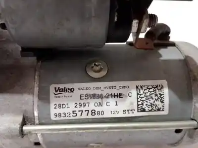 Peça sobressalente para automóvel em segunda mão motor de arranque por citroen berlingo feel m referências oem iam 9832577880  
