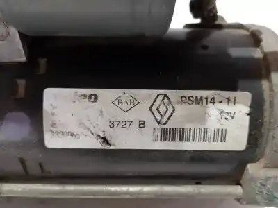 Peça sobressalente para automóvel em segunda mão motor de arranque por renault kangoo profesional referências oem iam 233000603r  