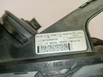 Second-hand car spare part left headlight for citroen c3 tonic oem iam references 1606931680  