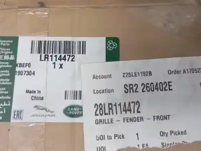 Peça sobressalente para automóvel em segunda mão moldagem por land rover evoque pure referências oem iam lr114472  
