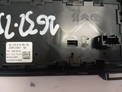 Second-hand car spare part multifunction switch for toyota proace compact business oem iam references 98120819zd  