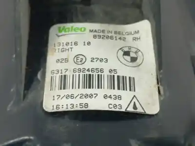 Peça sobressalente para automóvel em segunda mão farol / projetor de nevoeiro direito por bmw x5 (e70) 3.0d referências oem iam 63176924656  