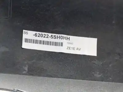 Peça sobressalente para automóvel em segunda mão para choques dianteiro por nissan leaf i (ze0) nissan leaf referências oem iam 620225sh0a  