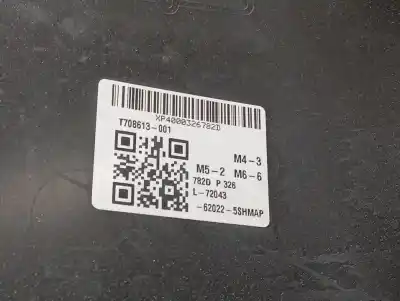 Peça sobressalente para automóvel em segunda mão para choques dianteiro por nissan leaf i (ze0) nissan leaf referências oem iam 620225sh0a  