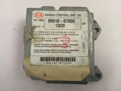 Second-hand car spare part Airbag Control Unit for KIA PICANTO 1.0 LX OEM IAM references 9591007000  