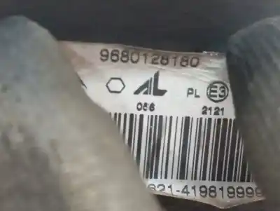 Second-hand car spare part right headlight for citroen c2 furio oem iam references 620670  