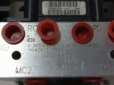 Peça sobressalente para automóvel em segunda mão abs por peugeot 308 access referências oem iam 9666957480  