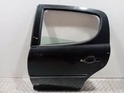 Peça sobressalente para automóvel em segunda mão porta do automóvel traseira esquerda por peugeot 207 xs referências oem iam 9006n2