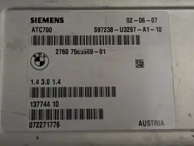 Peça sobressalente para automóvel em segunda mão módulo eletrônico por bmw x5 (e70) 3.0d referências oem iam s97238u3297a1  