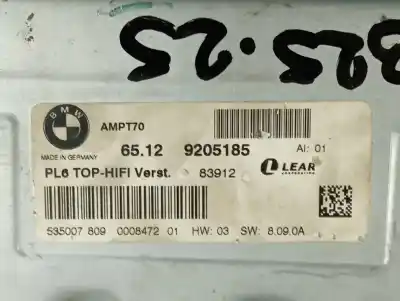 Pezzo di ricambio per auto di seconda mano modulo elettronico per bmw x5 (e70) 3.0d riferimenti oem iam 65126834899  
