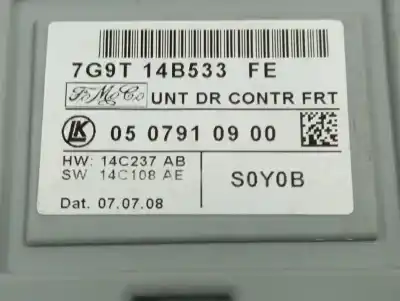 Second-hand car spare part electronic module for ford s-max (ca1) titanium oem iam references 7g9t14b533fe  