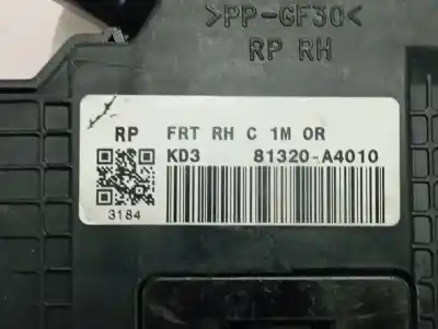 Peça sobressalente para automóvel em segunda mão fechadura da porta dianteira direita por kia carens ( ) concept referências oem iam 81320a4010  