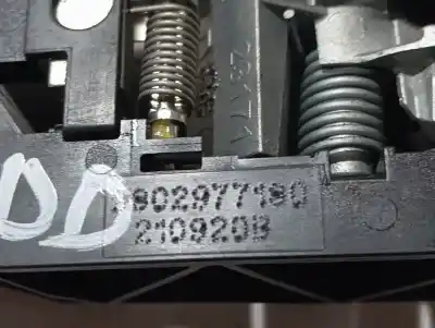 Second-hand car spare part exterior right front door handle for opel combo life basis oem iam references 9802977180  