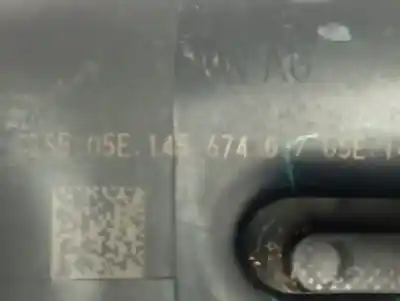 Peça sobressalente para automóvel em segunda mão tubo do intercooler por cupra formentor (km7) basis referências oem iam 05e145674g  