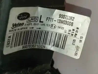 Peça sobressalente para automóvel em segunda mão farol / farolim esquerdo por ford transit connect kombi trend largo referências oem iam 1949635  