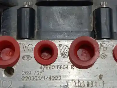 Peça sobressalente para automóvel em segunda mão abs por dacia duster ii expression referências oem iam 476606804r  