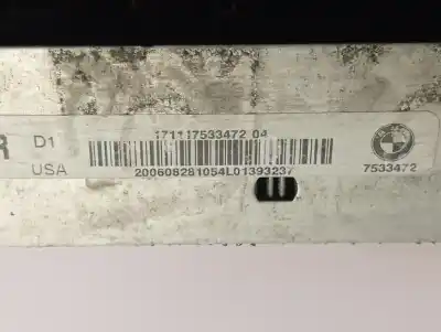 Peça sobressalente para automóvel em segunda mão radiador de água por bmw x5 (e70) 3.0d referências oem iam 17117533472  
