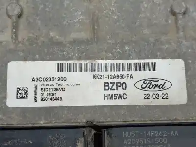 Автозапчастина б/у ебу контролер двигуна для ford transit custom kombi 320 l1 trend посилання на oem iam 2412881  