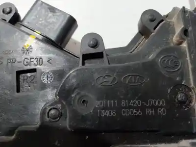 Peça sobressalente para automóvel em segunda mão fechadura da porta traseira direita por kia ceed business referências oem iam 81420j7000  