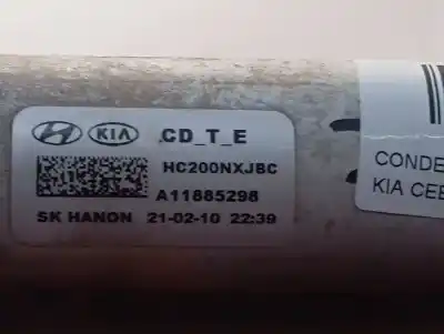 Peça sobressalente para automóvel em segunda mão condensador / radiador de ar condicionado por kia ceed business referências oem iam hc200nxjbc  