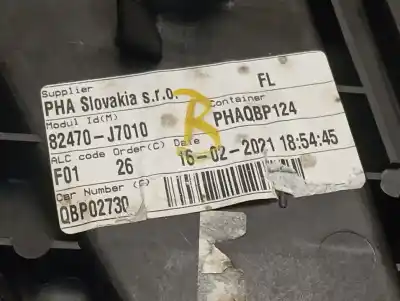 Second-hand car spare part driver left window regulator for kia ceed business oem iam references 82470j7010  