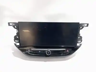 Peça sobressalente para automóvel em segunda mão display gps / multimídia por opel corsa f design & tech referências oem iam 9851684280