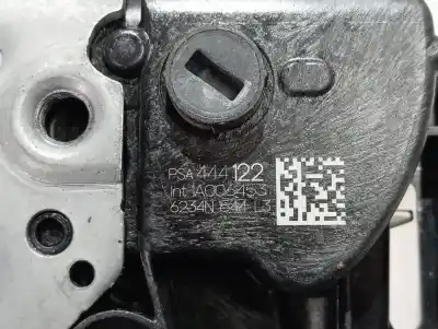 Peça sobressalente para automóvel em segunda mão fechadura da porta dianteira esquerda por opel corsa f design & tech referências oem iam 444122  