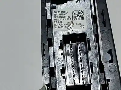 Pezzo di ricambio per auto di seconda mano interruttore alzacristalli anteriore sinistro per citroen c4 grand picasso feel riferimenti oem iam 96788264zd  