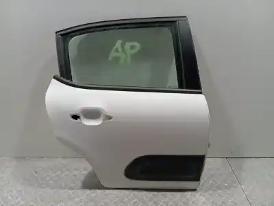 Second-hand car spare part rear right door for citroen c3 comercial oem iam references 9812716680
