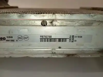 Peça sobressalente para automóvel em segunda mão intercooler por opel combo life basis referências oem iam 967562798  