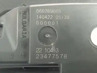 Peça sobressalente para automóvel em segunda mão puxador exterior de mala por opel crossland x edition referências oem iam 23477578  