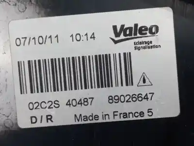 Second-hand car spare part right tailgate light for jaguar x-type 2.5 v6 oem iam references c2s1572  