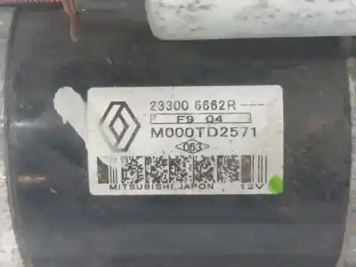 Peça sobressalente para automóvel em segunda mão motor de arranque por dacia duster ii expression referências oem iam 233006662r  m000td2571