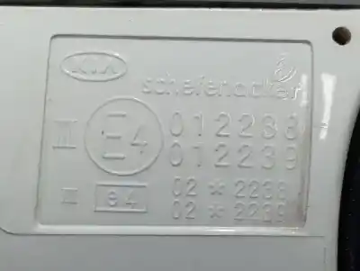 Peça sobressalente para automóvel em segunda mão espelho retrovisor esquerdo por kia picanto 1.1 cat referências oem iam 8761007210  