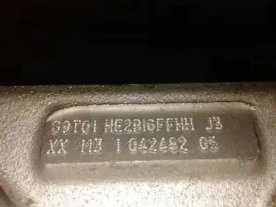 Автозапчастина б/у доп для renault espace iv (jk0) 2.2 dci turbodiesel посилання на oem iam g9t  