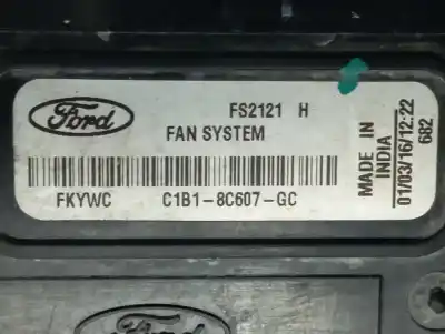 Peça sobressalente para automóvel em segunda mão termoventilador elétrico por ford ecosport titanium referências oem iam 2119949 2440976 - h4bj8d613bb c1b18c607gc - c1b18c607gd
