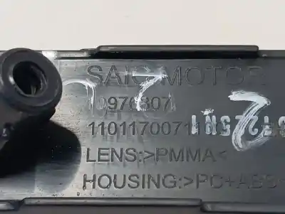 Peça sobressalente para automóvel em segunda mão catadioptrico traseiro por mg 4 standard 170 cv / 125 kw referências oem iam 10976807  