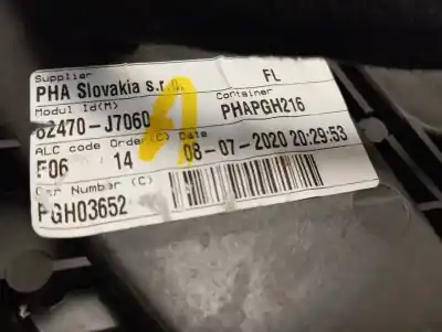 Автозапчастина б/у регулятор вікна передній лівий для kia xceed edrive phev посилання на oem iam 82471j7000  