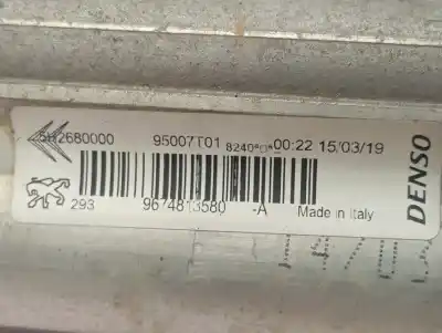 Peça sobressalente para automóvel em segunda mão condensador / radiador de ar condicionado por citroen c3 feel referências oem iam 6455jf  9674813580