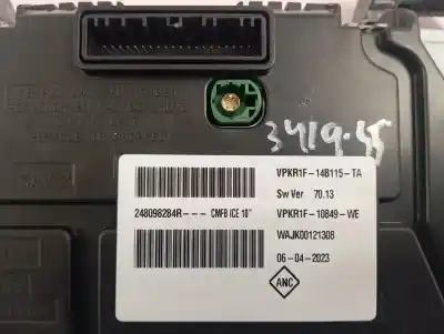 Peça sobressalente para automóvel em segunda mão quadrante por renault arkana rs line referências oem iam 248098284r  