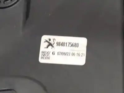 Second-hand car spare part driver left window regulator for opel combo life edition oem iam references 9840175680  