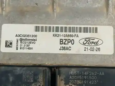 Автозапчасти б/у блок управления двигателем за ford transit custom kasten 280 l1 trend ссылки oem iam 2412881 svkk3a12a650aa kk2112a650fa