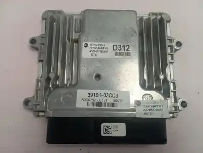 Peça sobressalente para automóvel em segunda mão centralina de motor uce por kia niro concept plug-in hybrid referências oem iam 391b503dl8