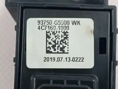 Second-hand car spare part switch for kia niro concept plug-in hybrid oem iam references 93750g5000  