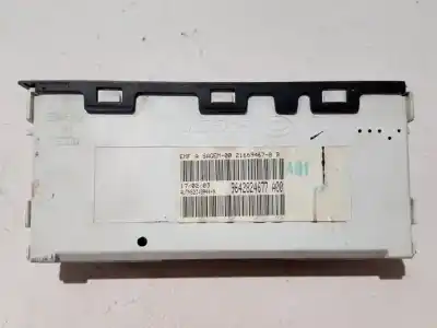 Second-hand car spare part multifunction display for citroen berlingo 1.9 d multispace oem iam references 9642824677  