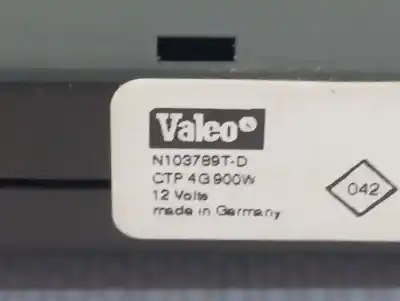 Peça sobressalente para automóvel em segunda mão resistência sofagem chauffage por dacia duster ambiance 4x2 referências oem iam n103789td  