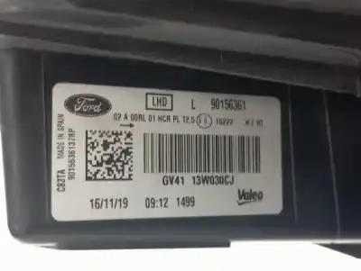 Автозапчастина б/у ліва фара для ford kuga (cbs) titanium посилання на oem iam gv4113w030cj  l90156361
