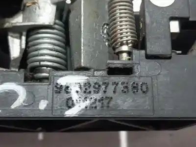 Peça sobressalente para automóvel em segunda mão puxador exterior dianteiro esquerdo por citroen c3 feel referências oem iam 9802977380  