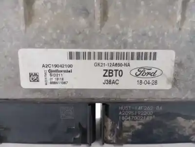 Tweedehands auto-onderdeel ecu motorcontroller voor ford transit custom kasten 340 l2 oem iam-referenties 2076579 gk2112a650na a2c19042100